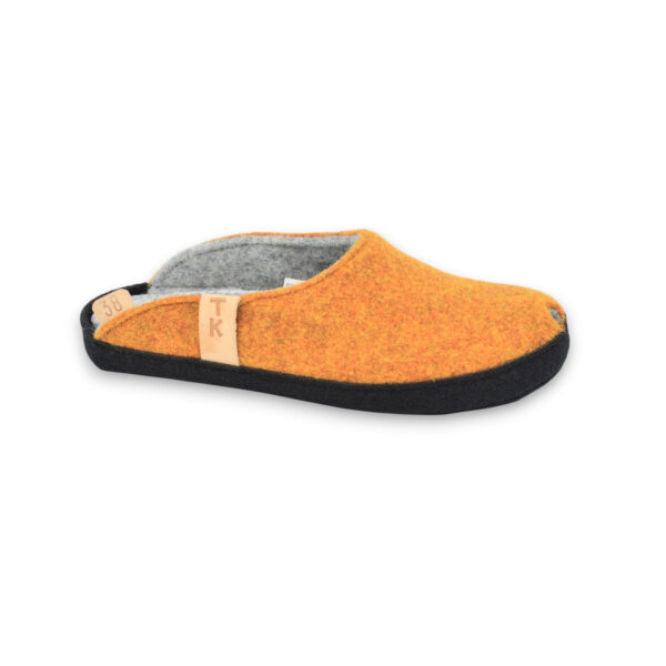 TOKU Brussels Lambswool Felt Slippers – Turmeric