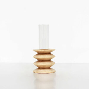 Totem Wooden Vase – Short Nº 2