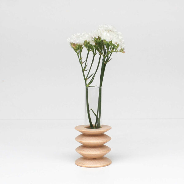 Totem Wooden Vase – Short Nº 2