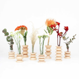 Totem Wooden Vase – Short Nº 3