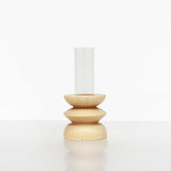 Totem Wooden Vase – Short Nº 3