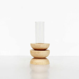 Totem Wooden Vase – Short Nº 4