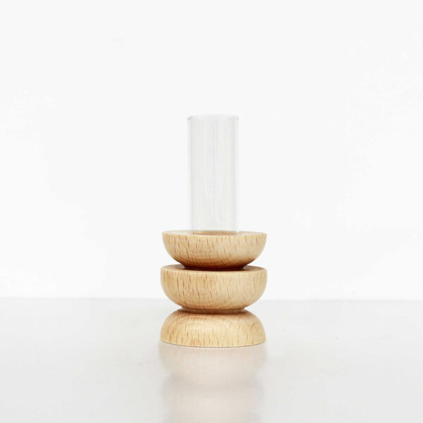 Totem Wooden Vase – Short Nº 4