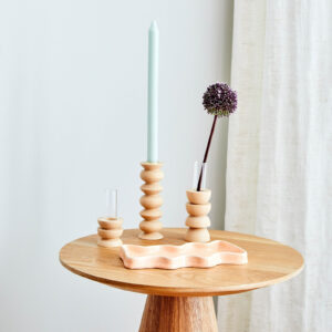 Totem Wooden Vase – Short Nº 4