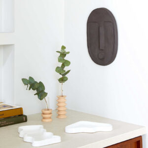 Totem Wooden Vase – Short Nº 4