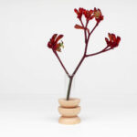 Totem Wooden Vase - Short Nº 4
