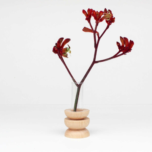 Totem Wooden Vase – Short Nº 4