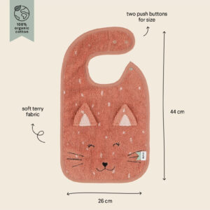 Organic Cotton Bib – Mrs. Cat