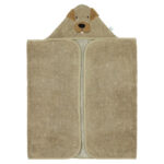 Organic Cotton Hooded Towel, 70 × 130 cm – Mr. Dog