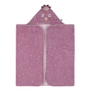 Organic Cotton Hooded Towel, 75 × 75 cm – Mrs. Peacock