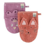 Organic Cotton Washcloths, 2-Pack – Mrs. Cat & Mrs. Peacock