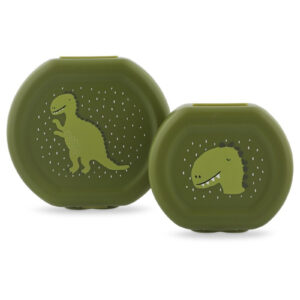 Snack Boxes with Clips, 2-Piece Set – Mr. Dino