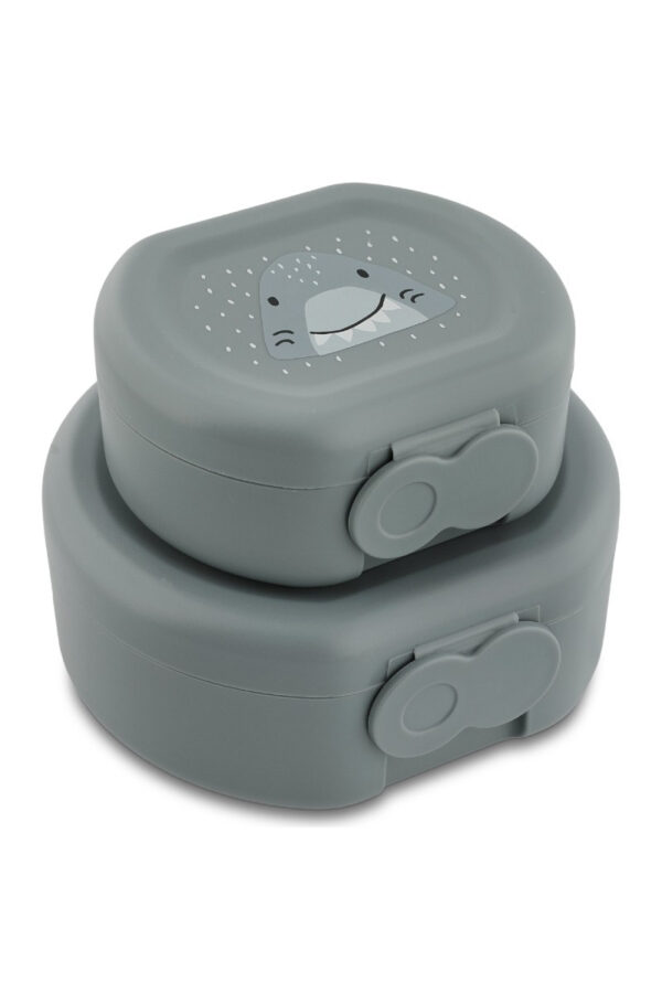 Snack Boxes with Clips, 2-Piece Set – Mr. Shark