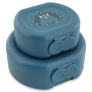 Snack Boxes with Clips, 2-Piece Set – Mr. Triceratops