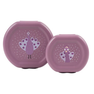 Snack Boxes with Clips, 2-Piece Set – Mrs. Peacock