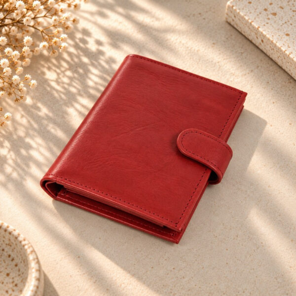 Leather Wallet with 15 Card Slots, 32-3