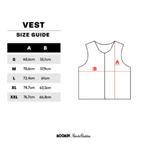 Moomin Classics Unisex Vest – Green
