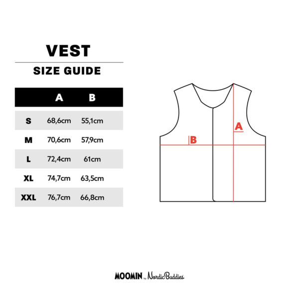 Moomin Classics Unisex Vest – Green
