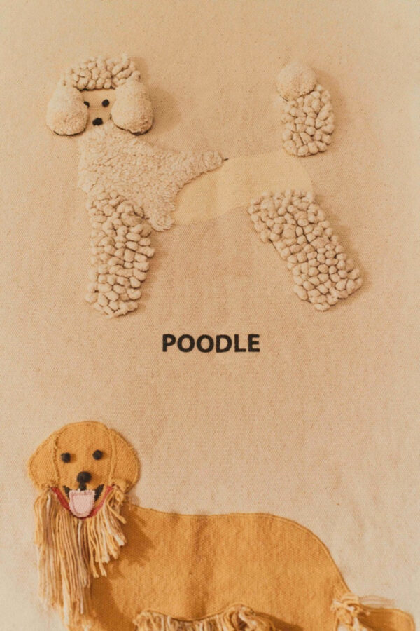 Dog Breeds Cotton Wall Hanger – 70 × 100 cm