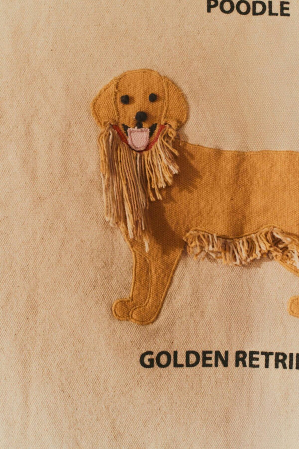 Dog Breeds Cotton Wall Hanger – 70 × 100 cm