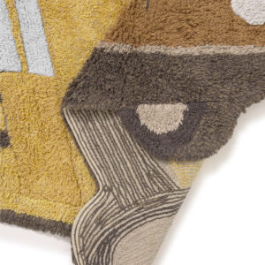 Washable School Bus Rug – 130 × 90 cm