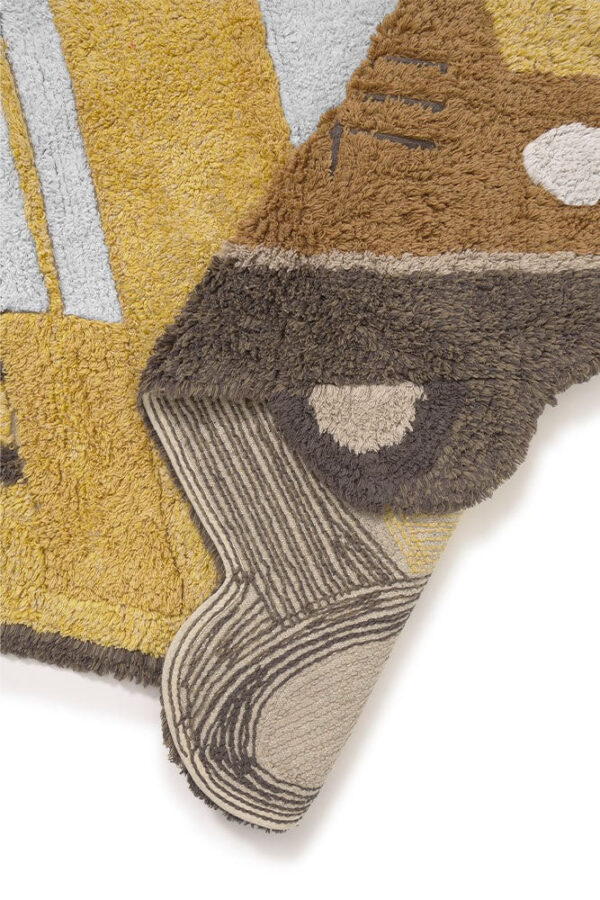 Washable School Bus Rug – 130 × 90 cm