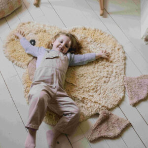 Washable Duckling Rug – 95 × 120 cm