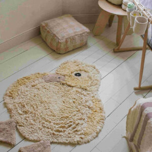 Washable Duckling Rug – 95 × 120 cm