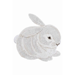 Washable Bunny Rug – 130 × 135 cm