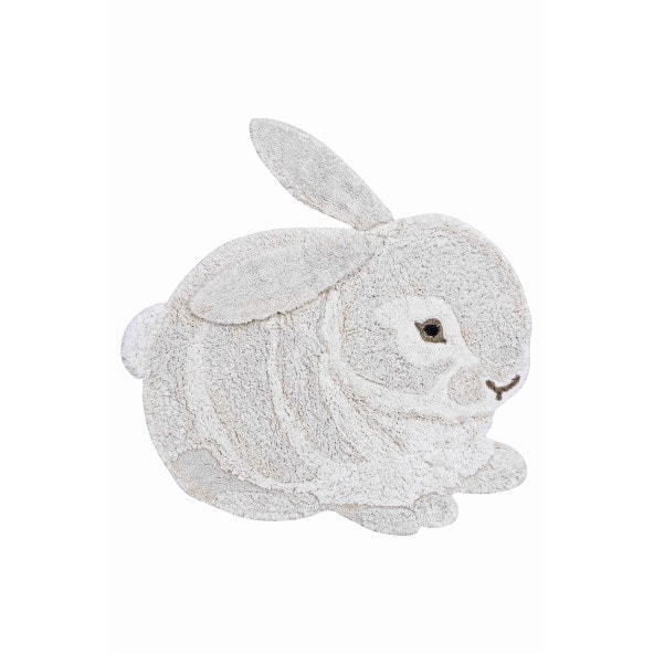 Washable Bunny Rug – 130 × 135 cm