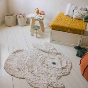 Washable Bunny Rug – 130 × 135 cm