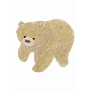 Washable Teddy Bear Rug – 120 × 122 cm