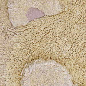 Washable Teddy Bear Rug – 120 × 122 cm