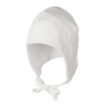 White Cotton Baby Hat