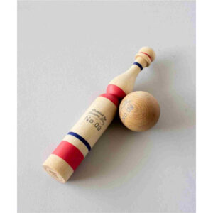 Wooden Bowling Pins – Red