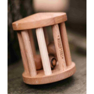 Wooden Rattle – Turtle Dove