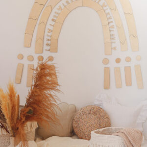 Rainbow Puzzle Wall Decoration – Birch Plywood