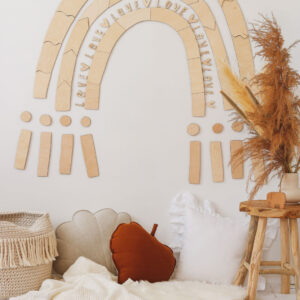 Rainbow Puzzle Wall Decoration – Birch Plywood