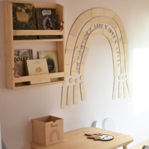Rainbow Puzzle Wall Decoration – Birch Plywood