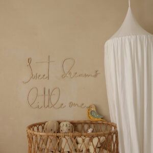 Sweet Dreams Little One Wooden Wall Sign – 150 cm