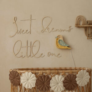 Sweet Dreams Little One Wooden Wall Sign – 150 cm