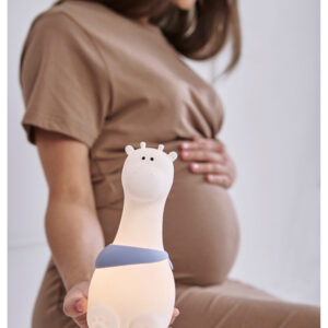 Giraffe Silicone Lamp – White