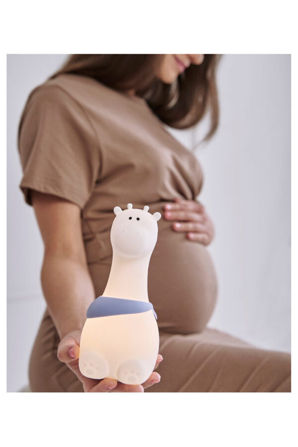 Giraffe Silicone Lamp – White