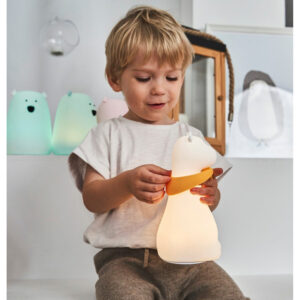 Giraffe Silicone Lamp – White
