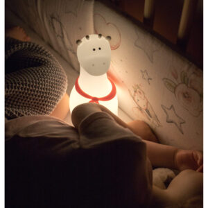 Giraffe Silicone Lamp – White